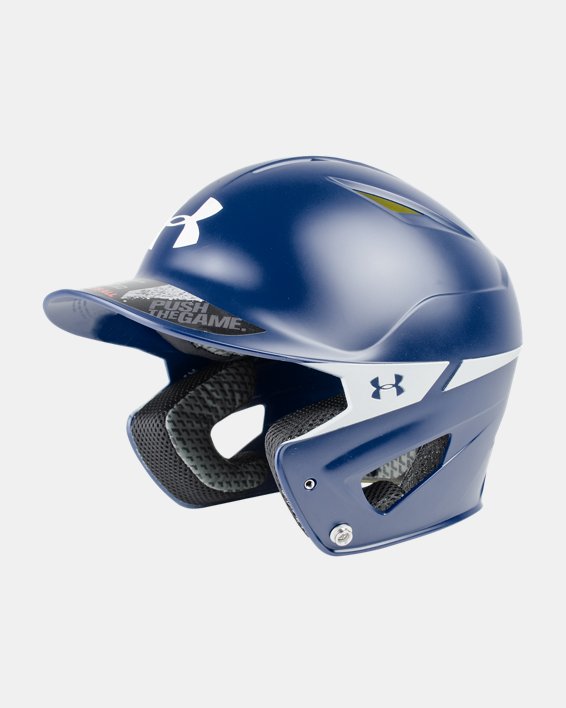 Boys' UA 2-Tone Jr. Batting Helmet, Blue, pdpMainDesktop image number 0
